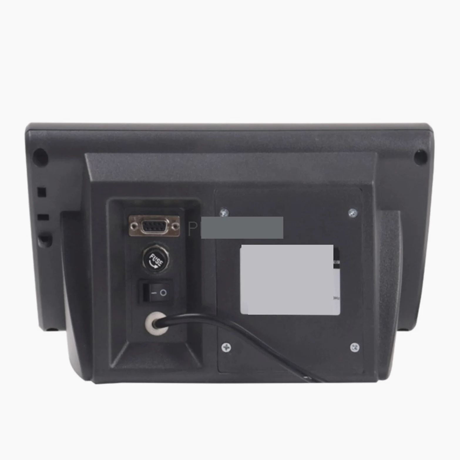 Célula de Carga, Indicador de pesaje digital recargable Celda de carga Medidor de peso Controlador de báscula de plataforma Loadómetro Panel de pantalla LED(RS232 5m cable)