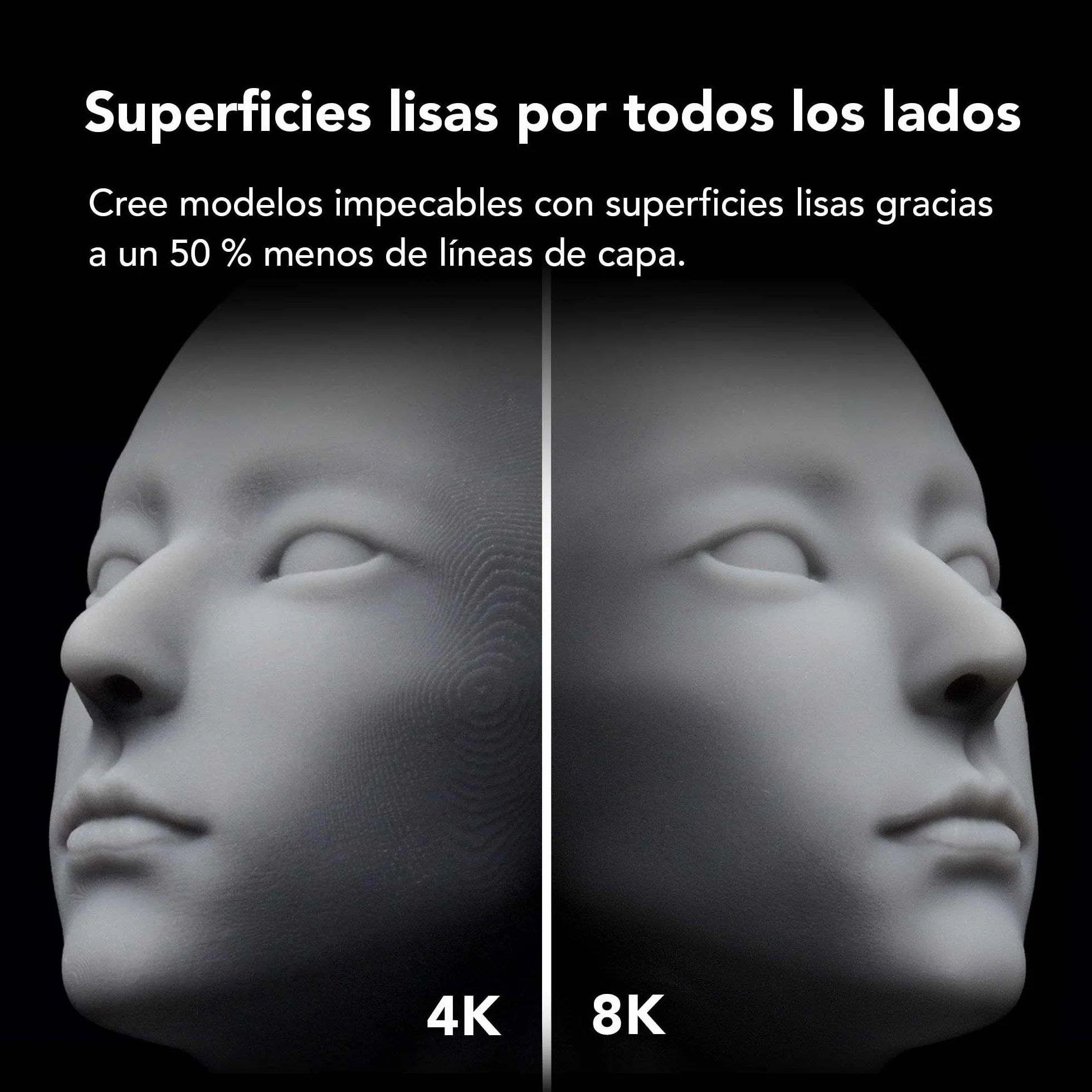 Phrozen Sonic Mini 8K S Impresora de Resina | 7.1" 8K Mono-LCD 3D Resin Printer | Precisión Ultra Alta 22µm, Tamaño de Impresión 165x72x170 mm | 3D Printer para Principiantes