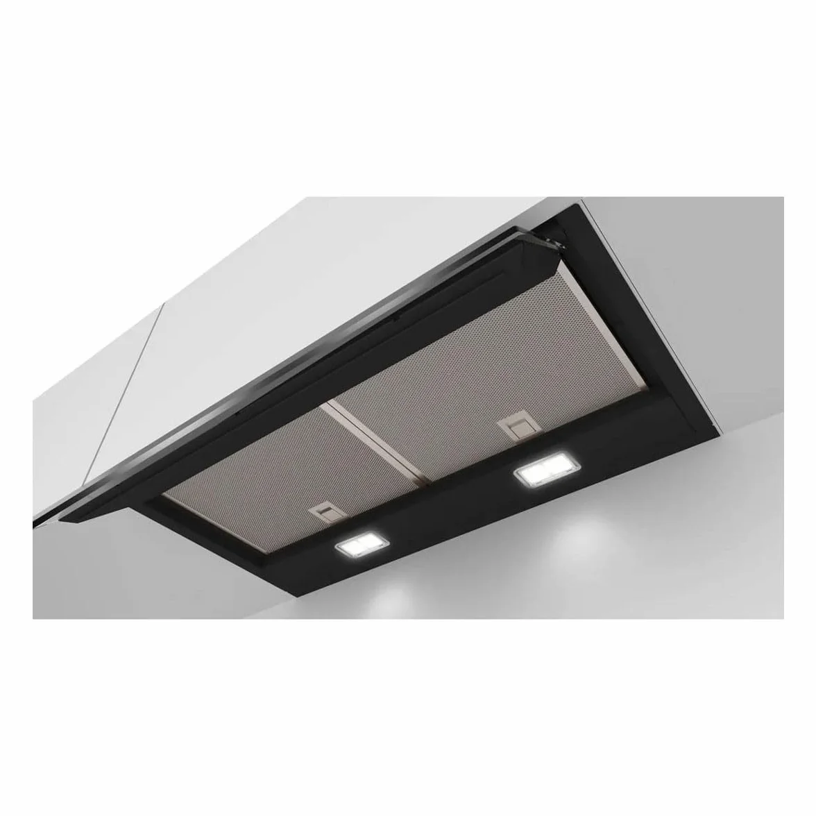 BOSCH Campana Decorativa Integrada 60cm DBB67AM60 Cristal Negro 3 Niveles
