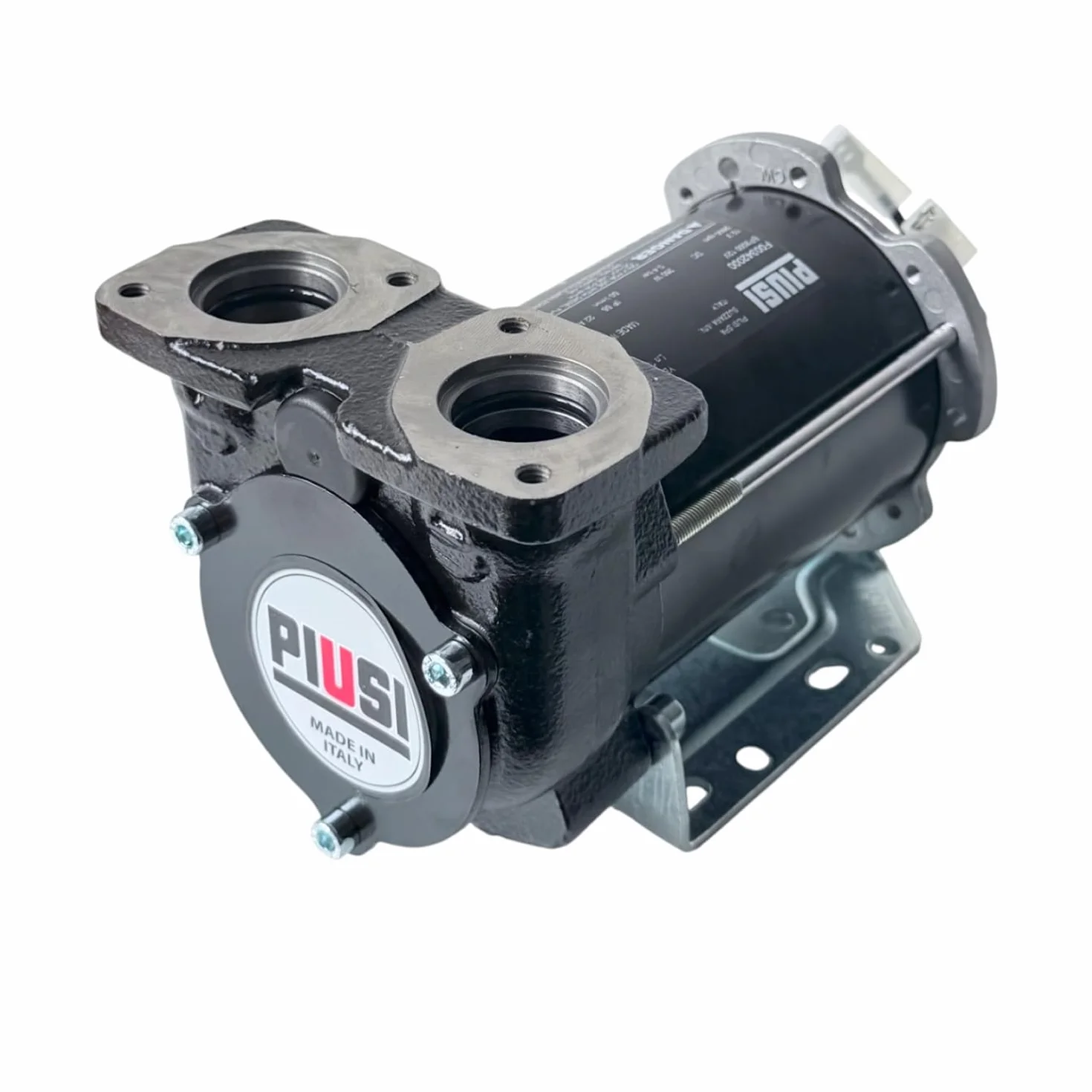 PIUSI Bomba simple para trasvase de gasóleo autocebante a paleta de 12 V, caudal 50 litros/minuto con casquillo con brida | BP3000 F00342000