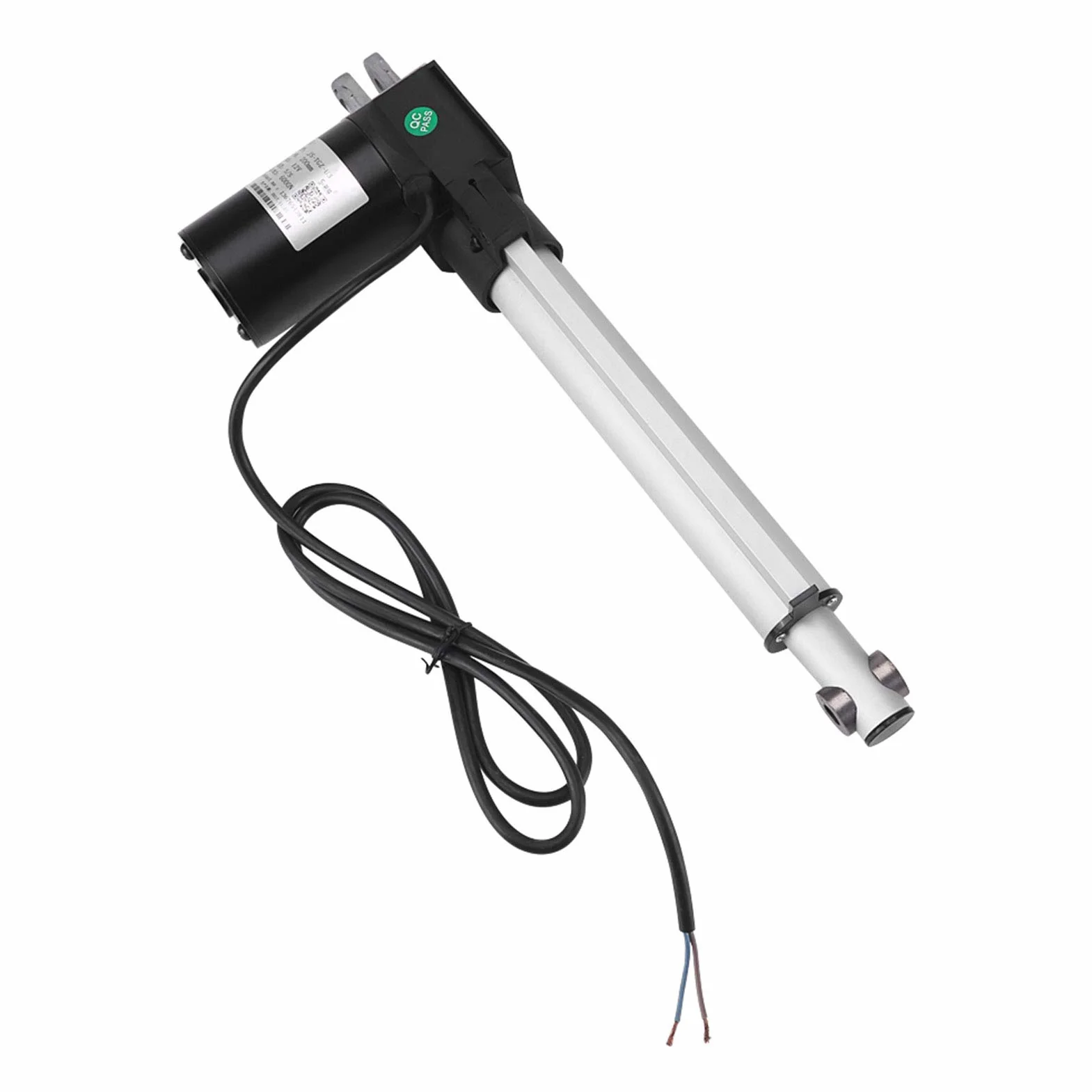 Actuador Eléctrico, Actuador Lineal DC 12V 6000N Motor Eléctrico de Carrera de Elevación Máxima para Automóvil (200 mm)