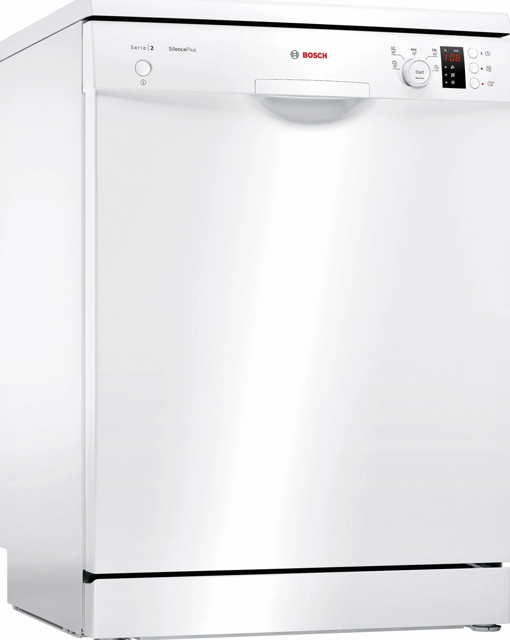 Bosch Lavavajillas Libre Instalación 60 cm Motor EcoSilence SMS25AW05E Blanco