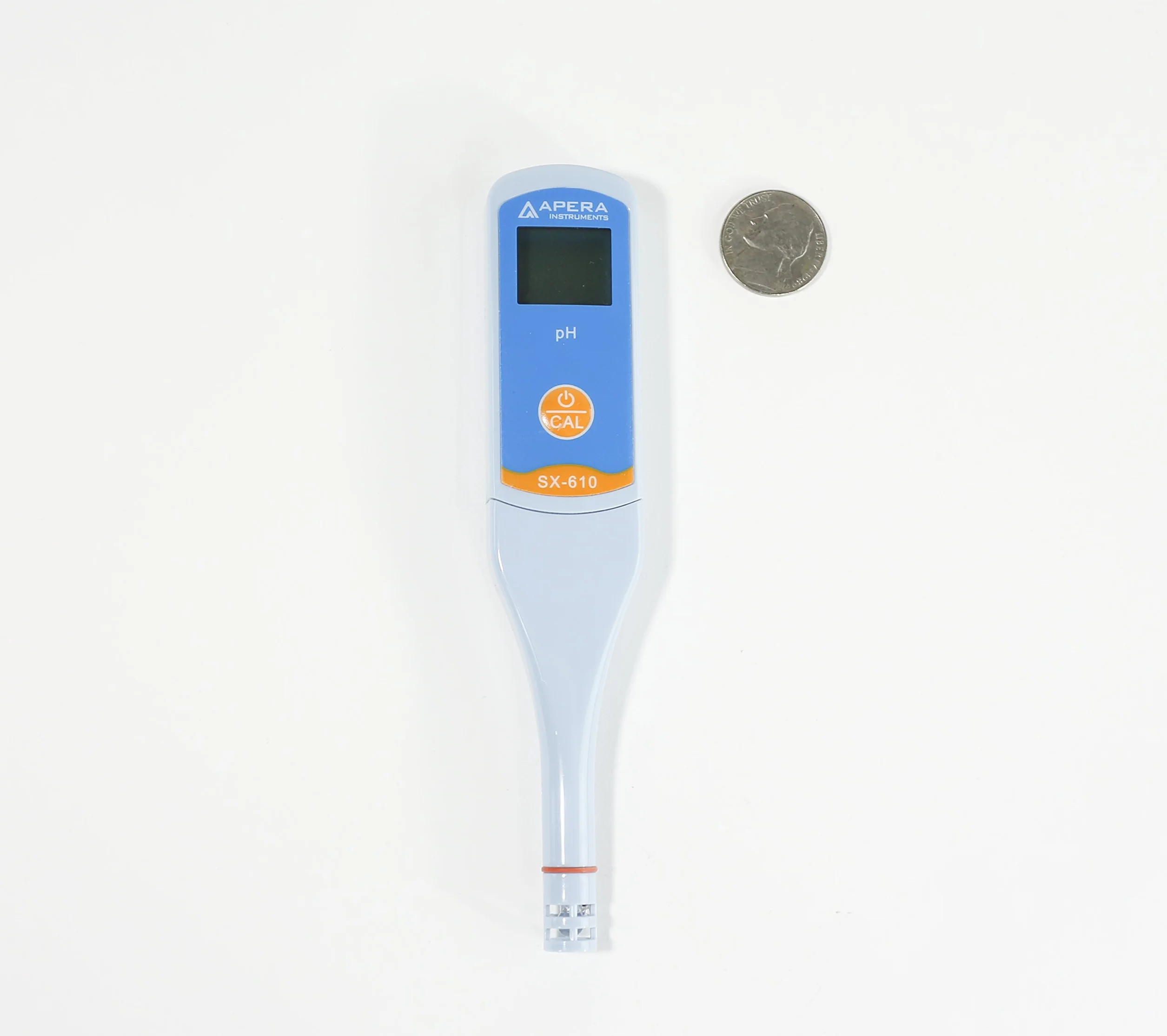 Apera Instruments SX610 medidor de pH, probador de pluma, impermeable, precisión ±0.1 pH, rango 0-14 pH