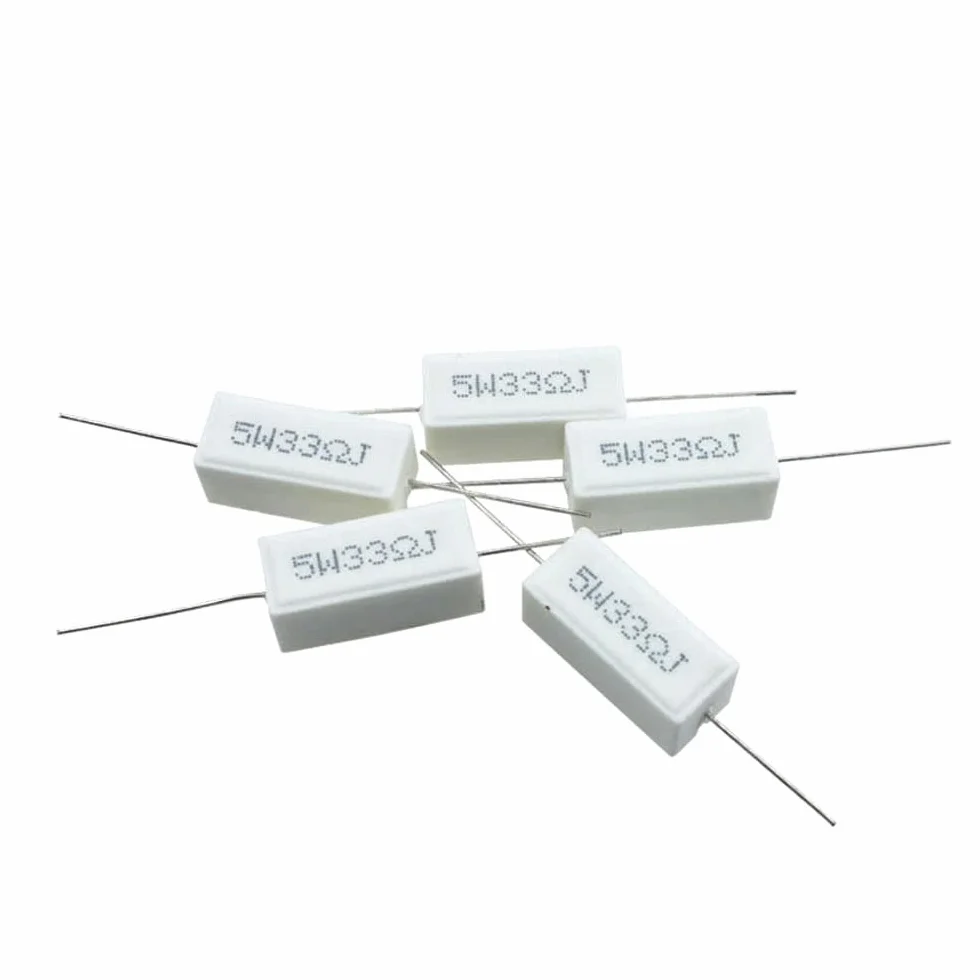 5W 5.1K Resistor de Cemento Cerámico 5% 10pcs