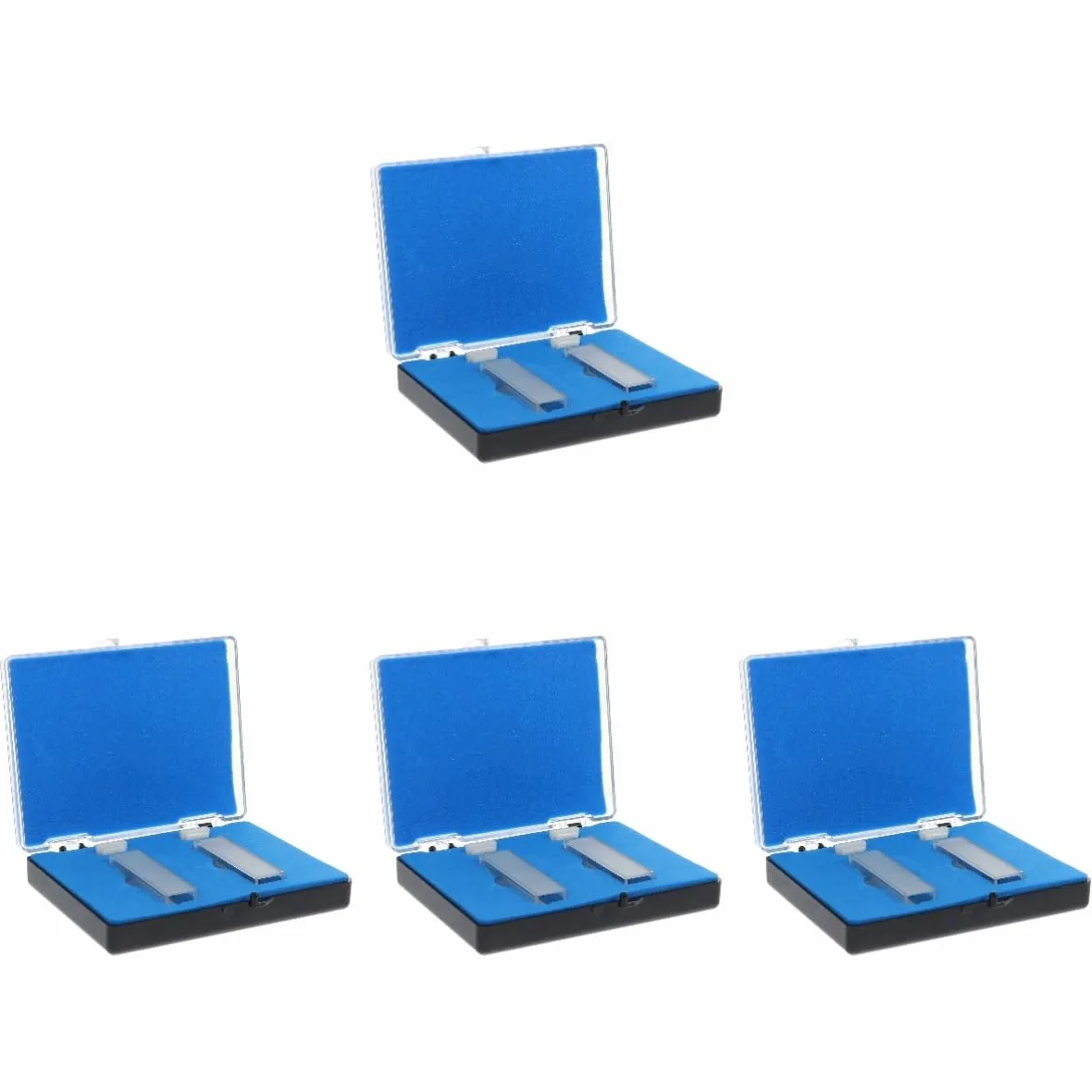 SOLUSTRE 8 Piezas Cubeta De Cuarzo Palet De Plastico Platos De Pesaje De Laboratorio Cubeta Sellable Baterías Cuadradas Cubeta Para Espectrofotómetro Cubetas Vidrio 100 Mm Producto Plástico