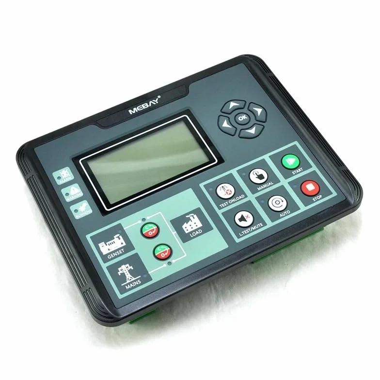 Mebay DC50D DC52D DC50DR DC52DR MK3 Diesel Generator Set Controller Genset Control Panel Automático (Color : DC52D MK3)