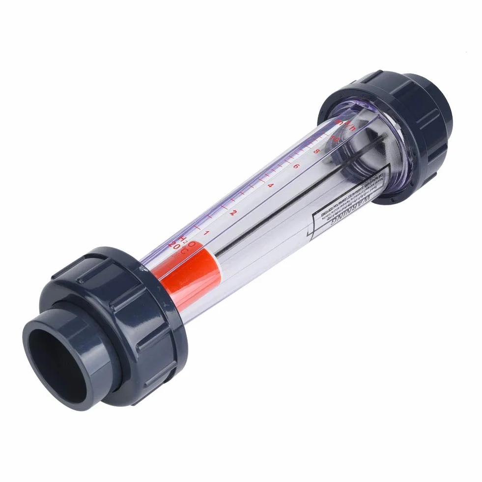 Medidor de Flujo LZS-32(D), Precisión 4%, ABS, 1-10m³/H, 290x70x70mm