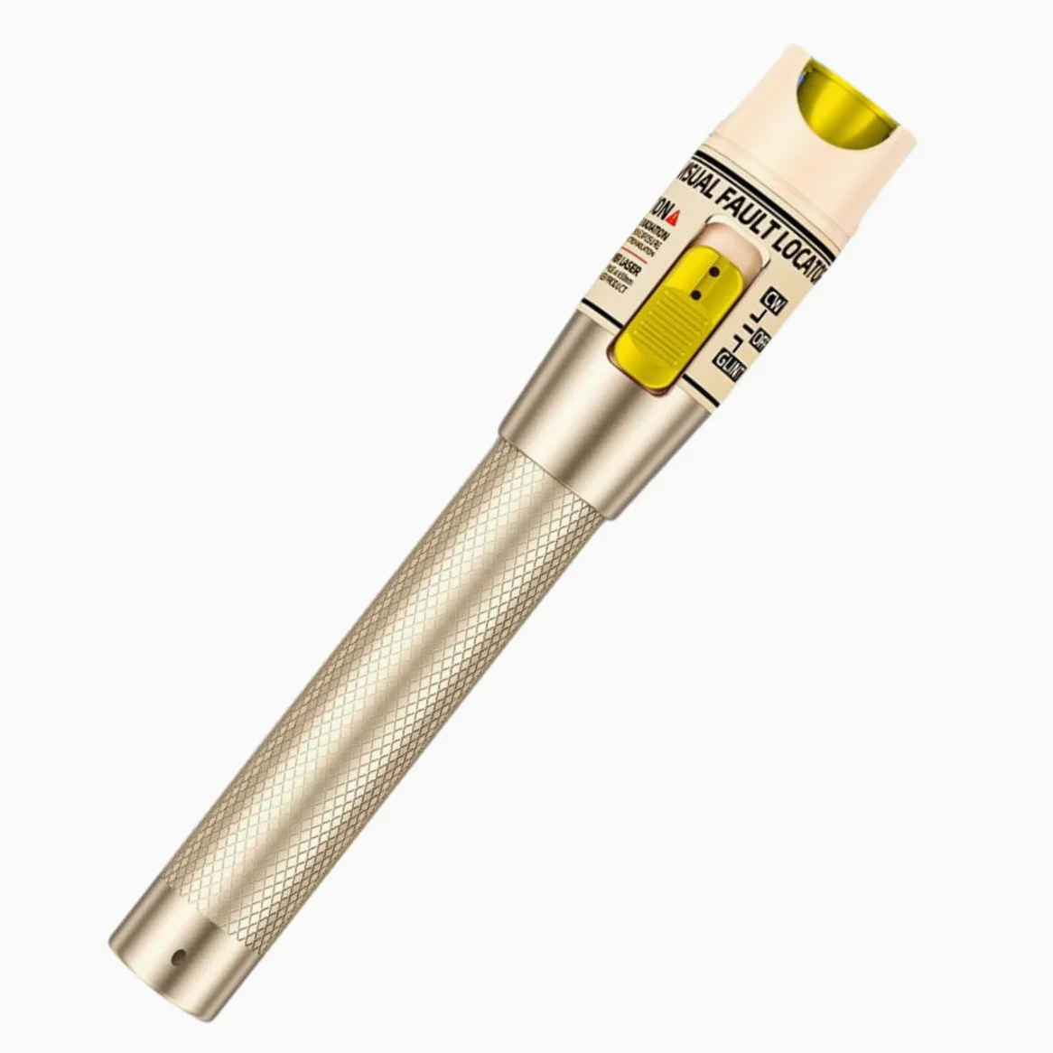Localizador visual de fallos de 100 mW, medidor de cable de fibra óptica de 100 a 120 km, probador de fuente de luz roja VFL