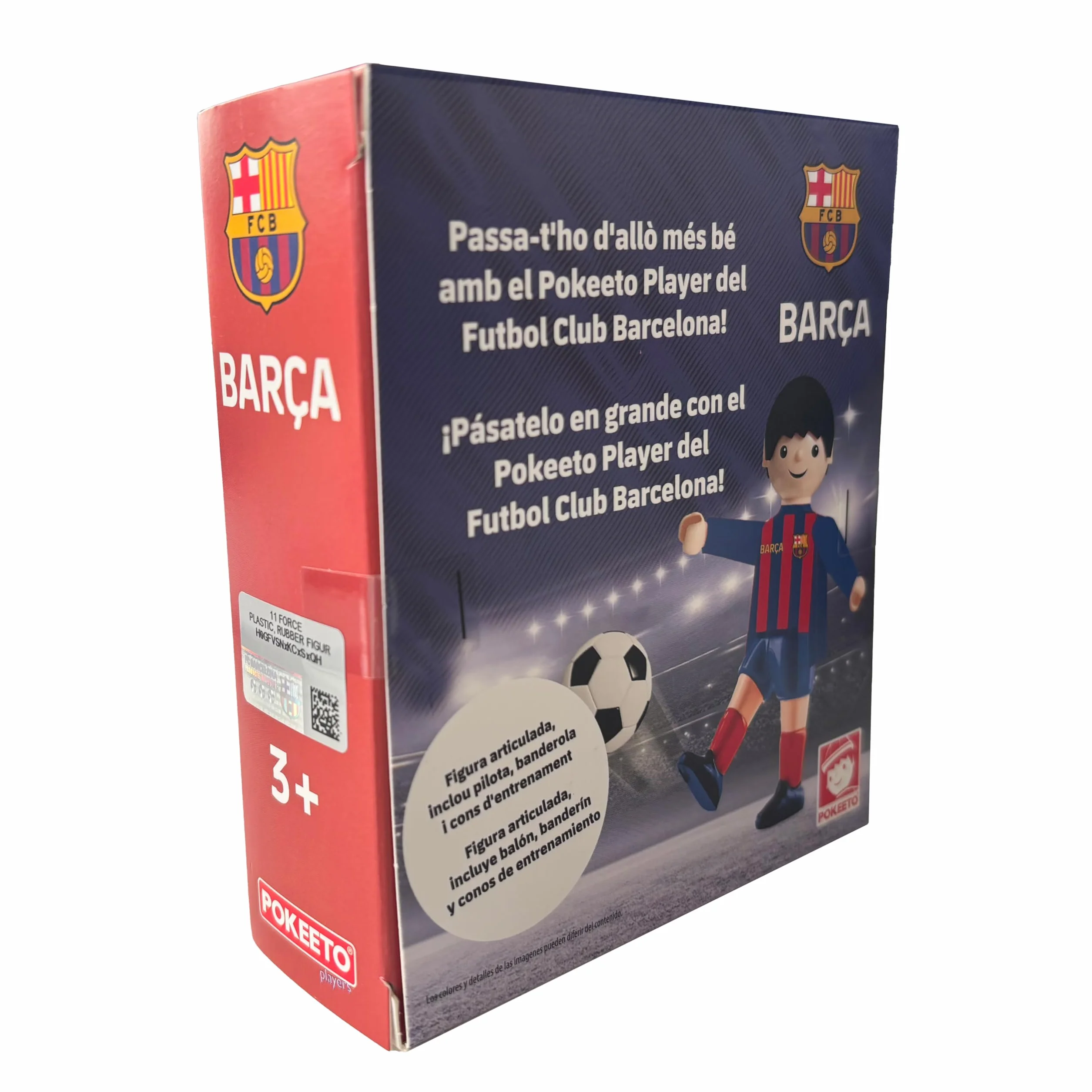 FC Barcelona Figura Jugador Coleccionable 8 cm Regalo Niños Adultos Coleccionistas