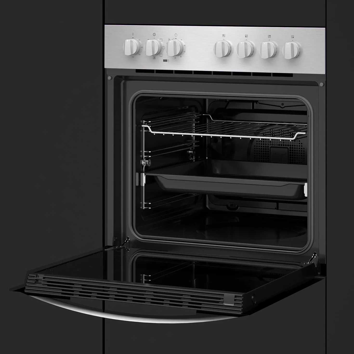 TEKA Horno Multifunción 60 cm HydroClean ECO 8 Funciones Eficiencia A+ HBE 615 ME