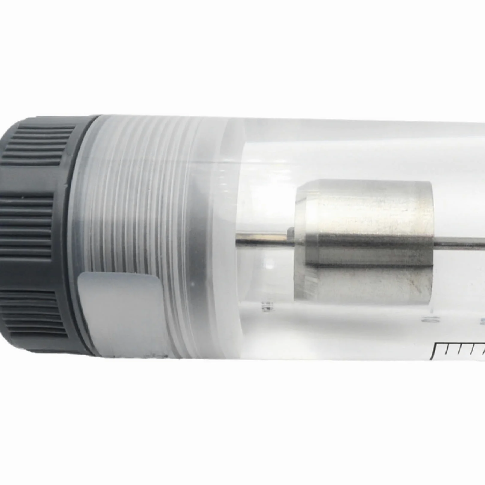 Medidor de caudal de agua, Medidor de flujo rotámetro LZM-40G, medidor de flujo de tubería acrílica for agua pura, gas líquido, industrial, mecánico ajustable(2-20GPM 10-70LPM)