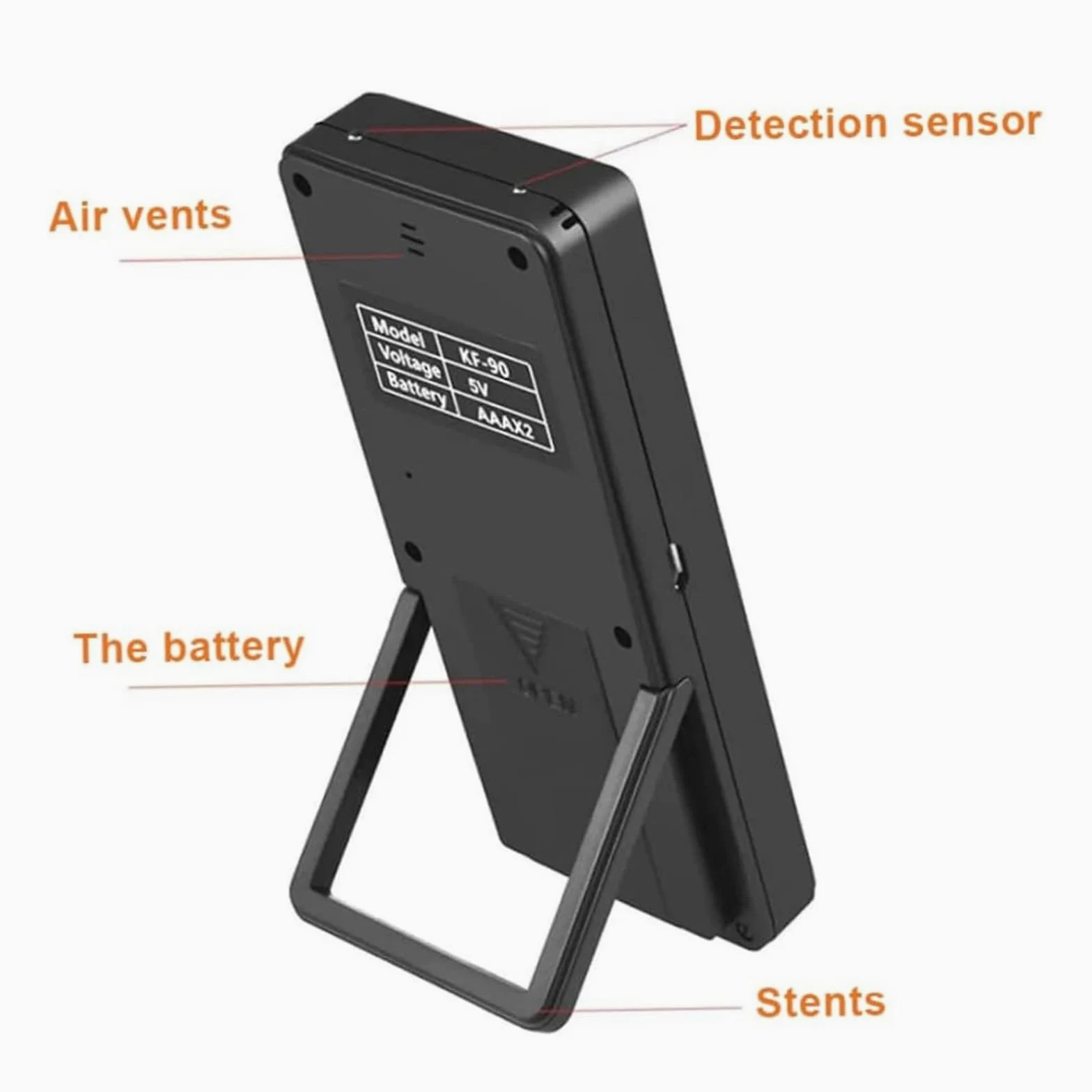 Radiación UV medible de luz solar y luz de lámpara, Detector de radiación ultravioleta portátil, medidor for exteriores e interiores