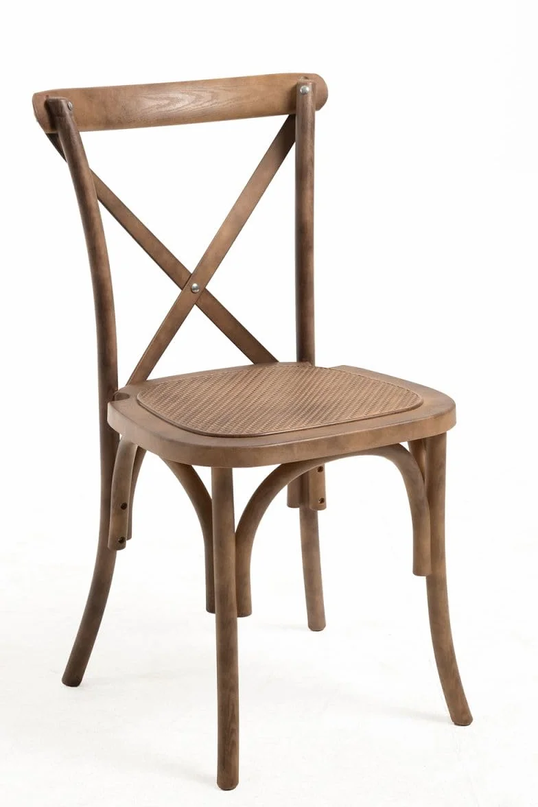Regalos Miguel - Sillas Comedor - Pack 4 Sillas Altea Polipropileno Efecto Rattan y Madera - Roble Claro