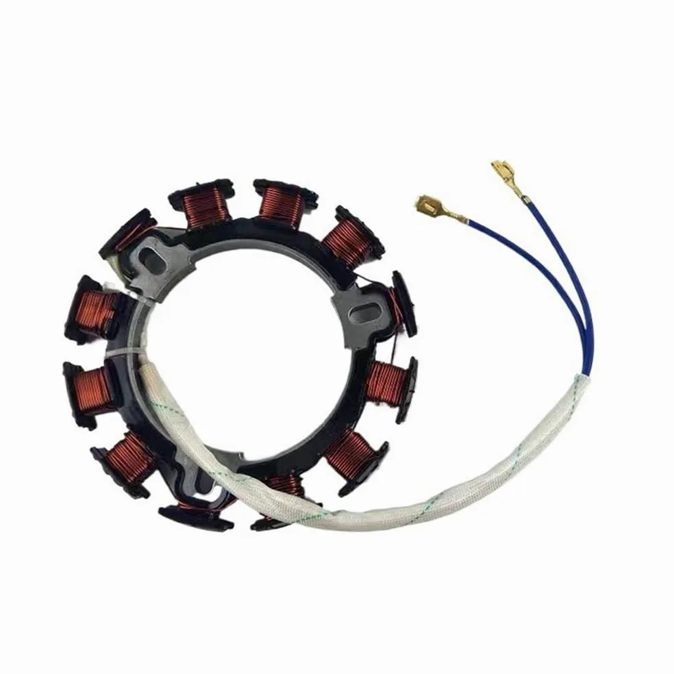 Bobina de Carga for generador de Volante de inercia con Motor diésel refrigerado por Aire, Compatible con bobinas de Potencia 170F, 173F, 178F, 186F y 188F.