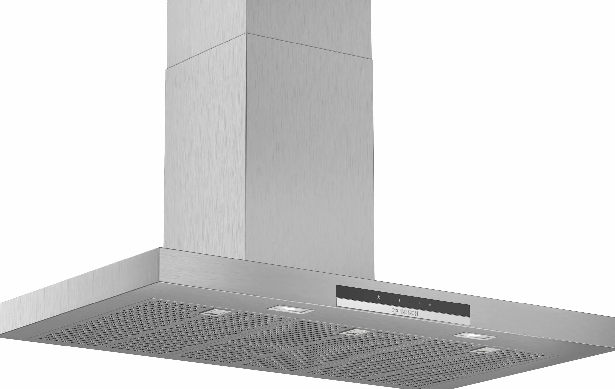 Bosch Serie 4 Campana decorativa pared 90 cm acero inoxidable 739m3/h Control Táctil