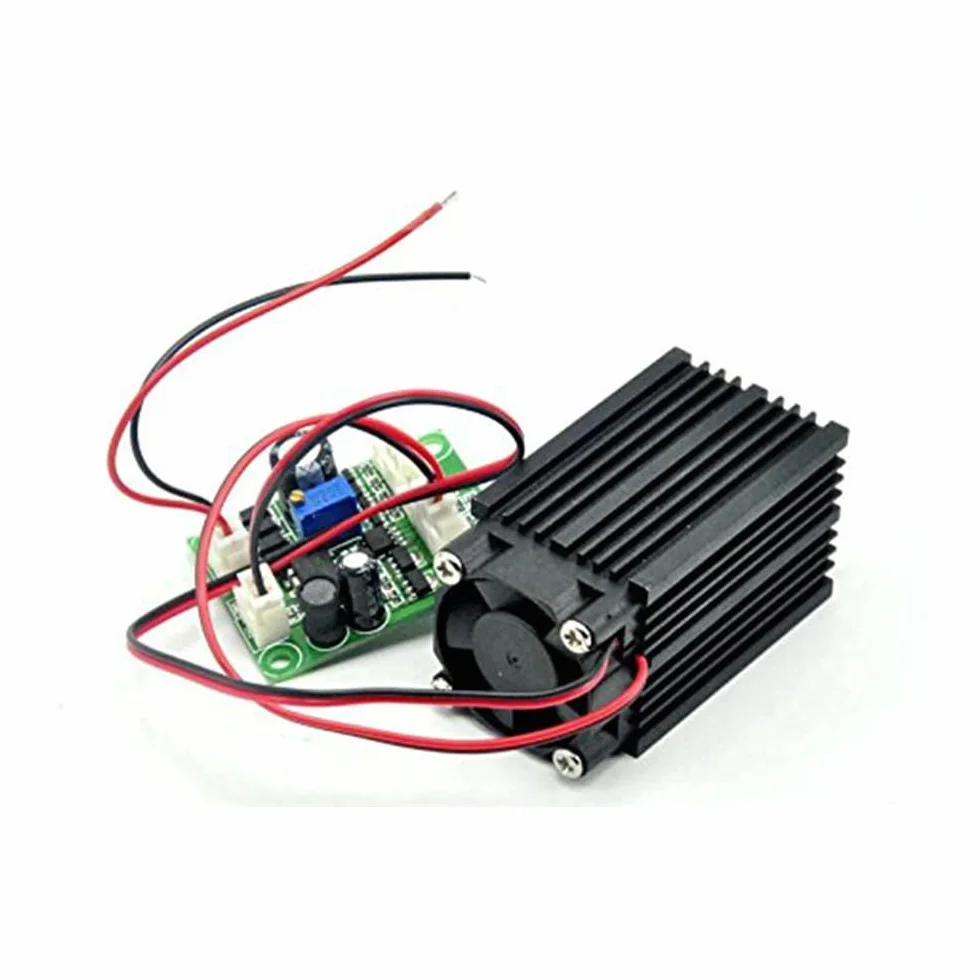Láser de diodos rojos naranjas de 500mw de alta potencia 635 nm 638 nm módulo láser 12v con ttl y adaptadores
