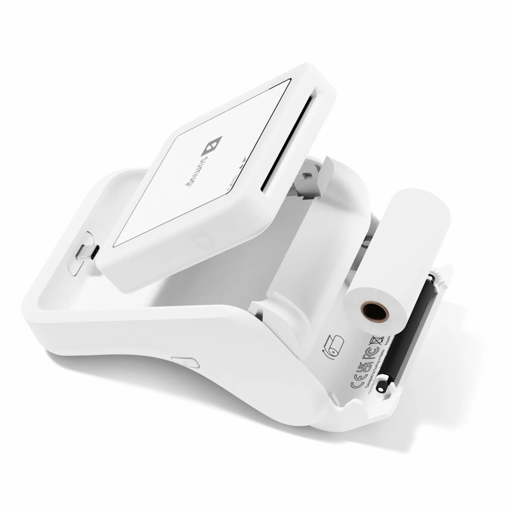 SUMUP Datáfono Solo con Impresora de Recibos Portátil - Terminal de Pago con Impresión Móvil
