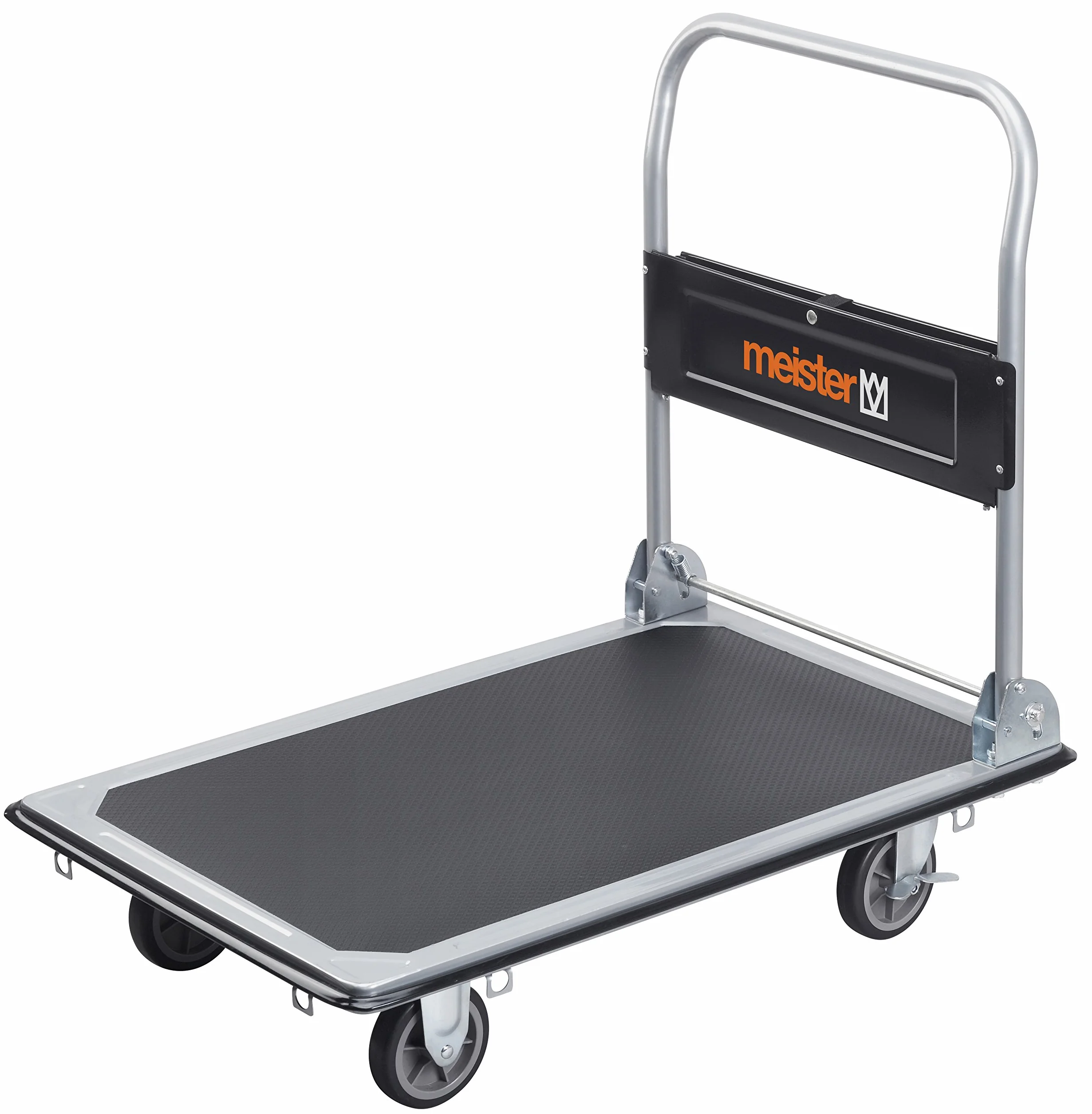 Meister WU8985540 Plataforma de Carga Plegable, negro/Plateado
