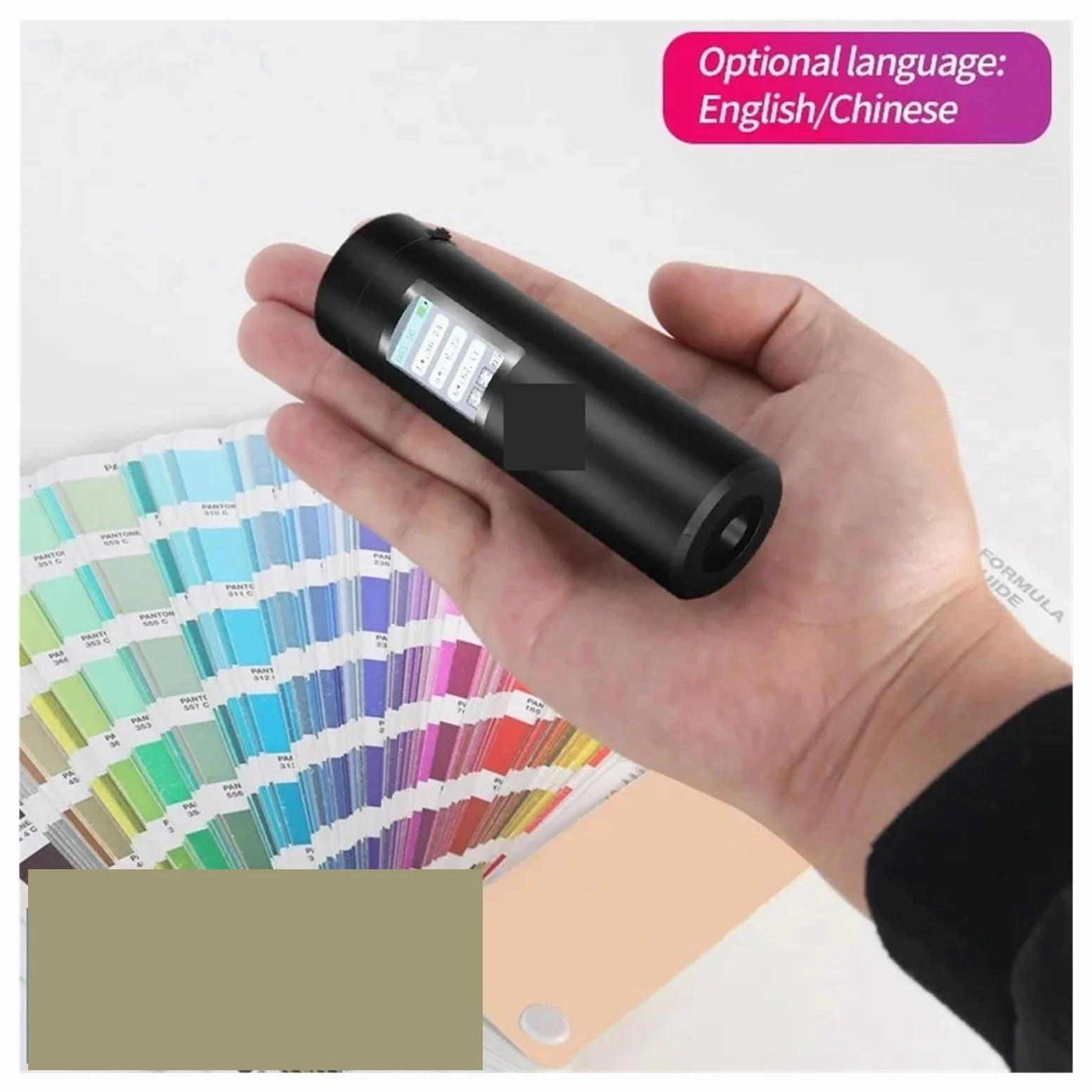colorímetro de mano, Medidor De Análisis Color, Espectrofotómetro Colorímetro Frutas/plástico/alimentos/cuero/electrónico/impresión/pintura