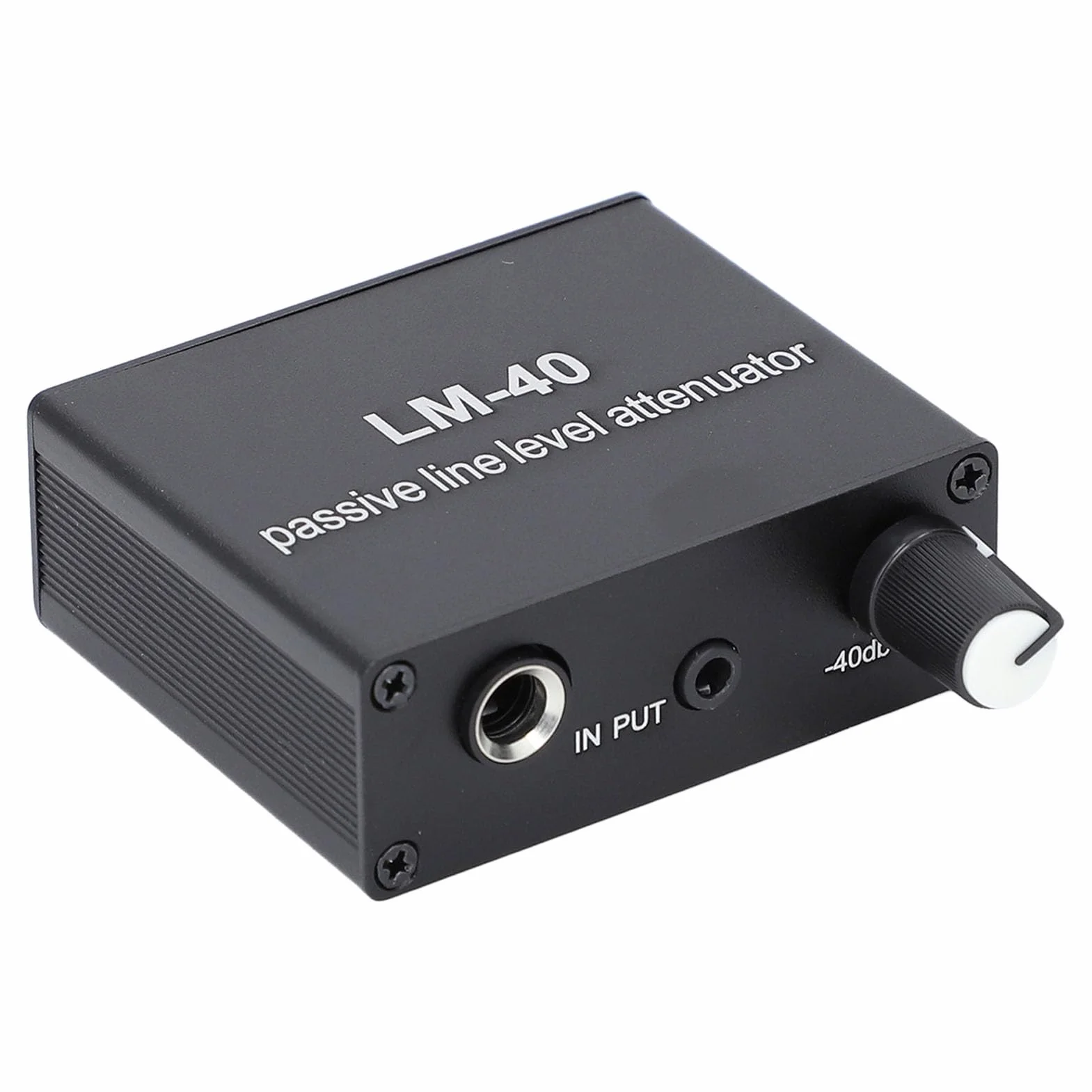 KIMISS Atenuador Pasivo de Sonido -40 DB a -15 DB Cable 3,5 Mm