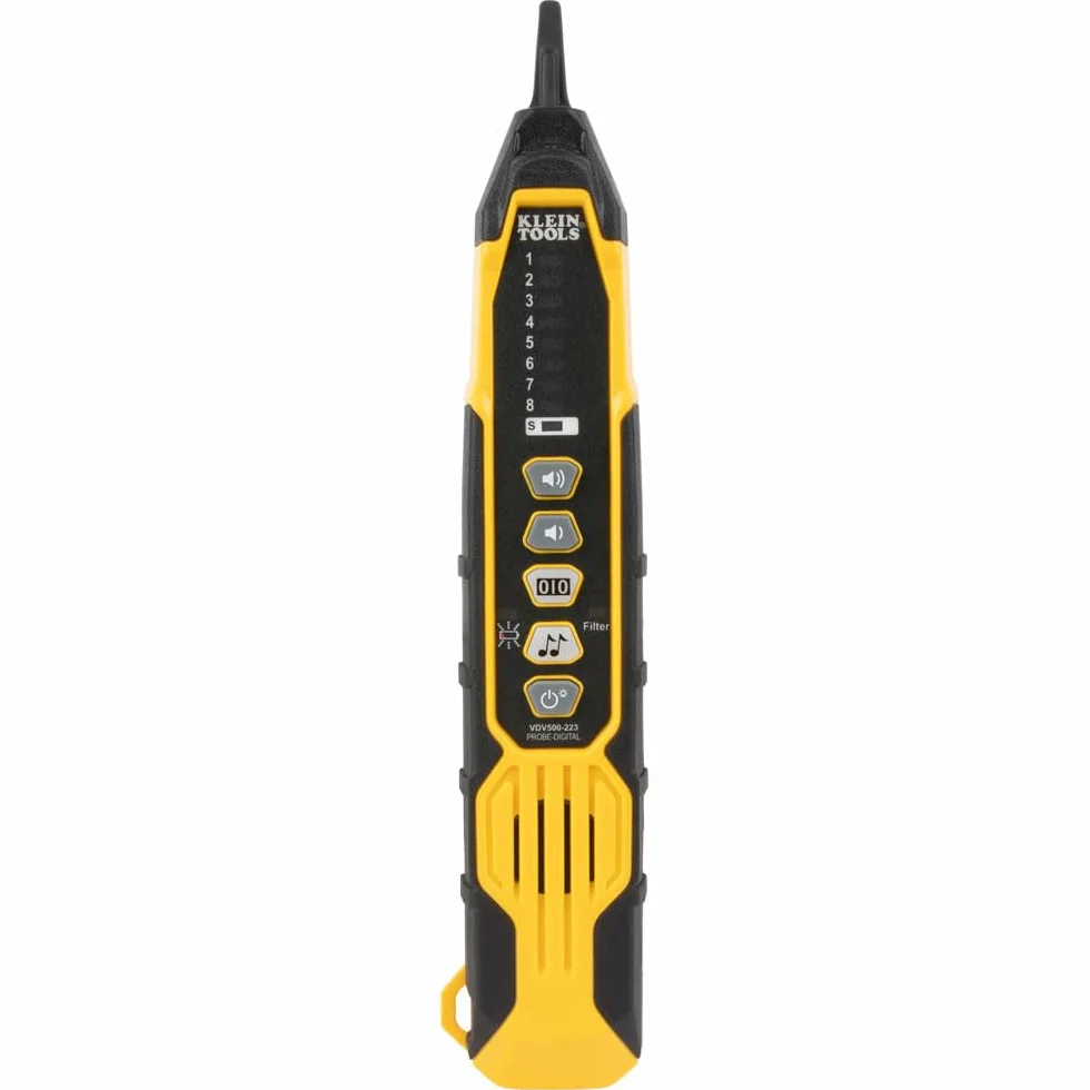 Klein Tools VDV500-223 | Sonda De Rastreo Digital | Rastrea Cables Activos Y No Activos | Punta Conductiva Reemplazable | Iluminacion Integrada
