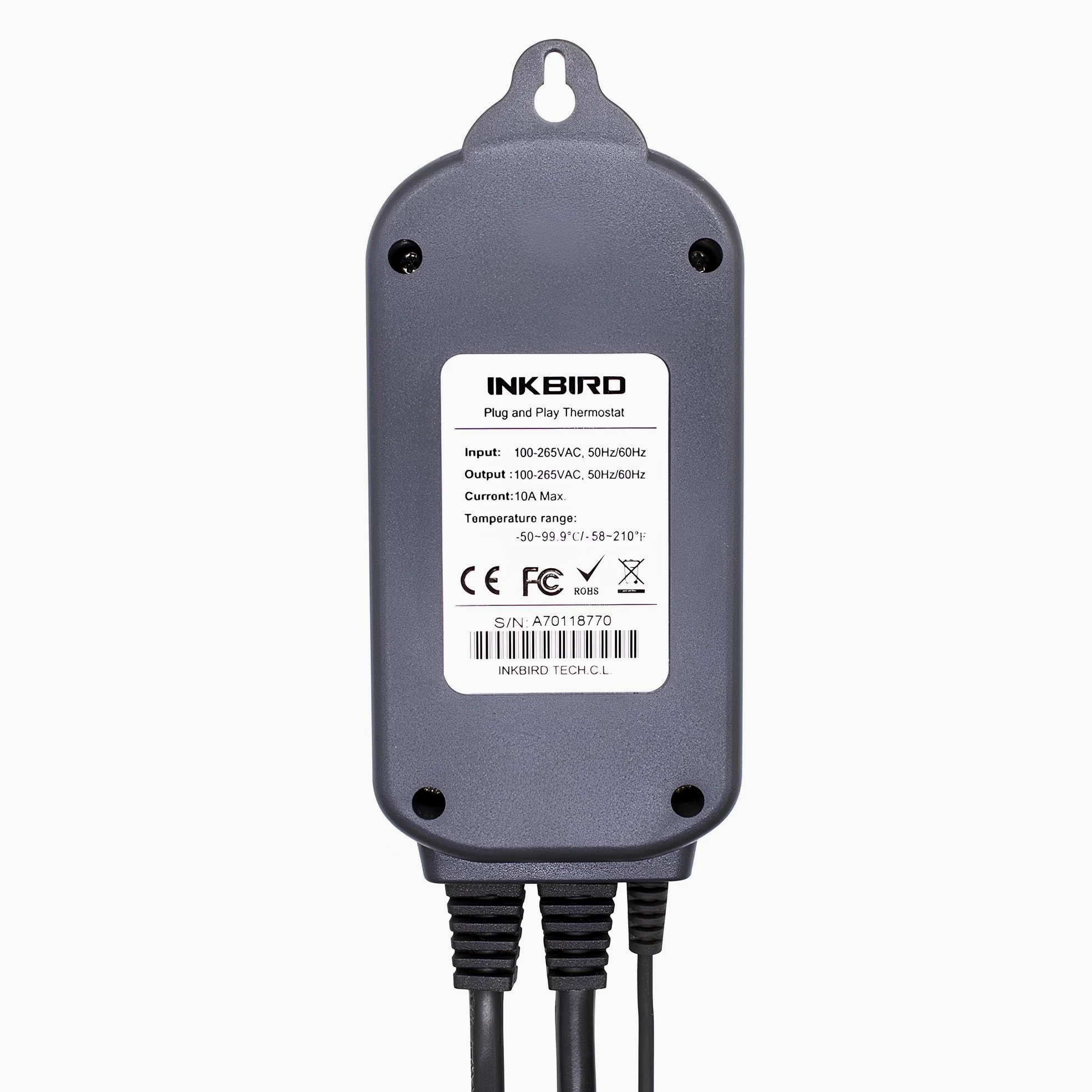 Thermorregulador Inkbird ITC-308S Controlador digital para calefacción y refrigeración