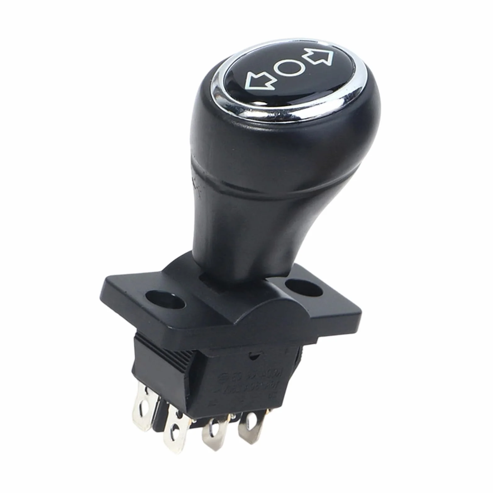 Selector hacia adelante y hacia atrás para coche de juguete eléctrico 3 posiciones plástico resistente al desgaste mecanismo de seguridad