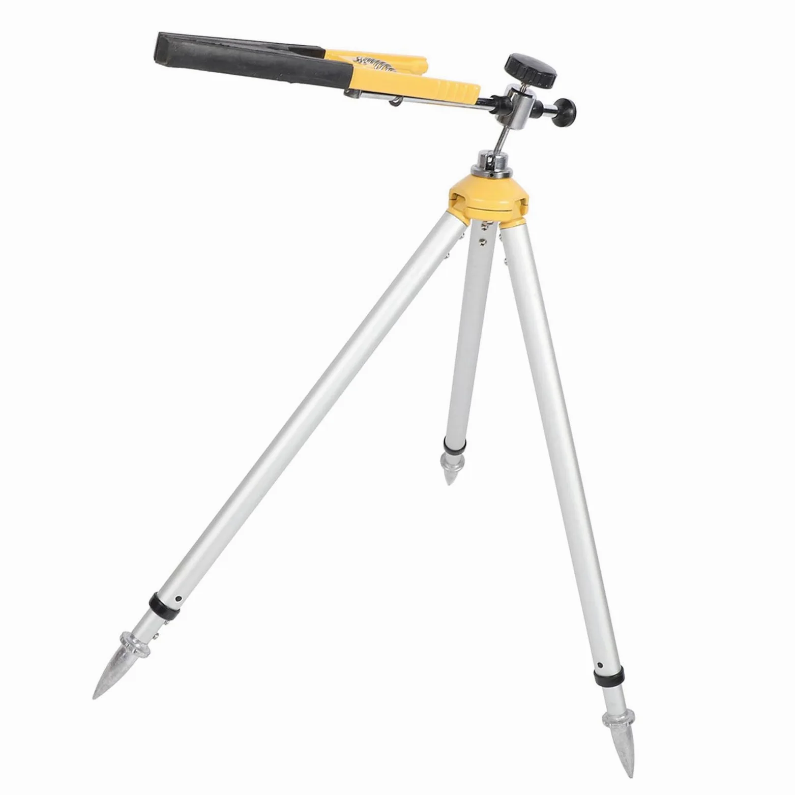 Soporte de Poste de Prisma de Estación Total, Abrazadera Ajustable Duradera para Topografía del Suelo, Aleación de Aluminio de 62-88cm