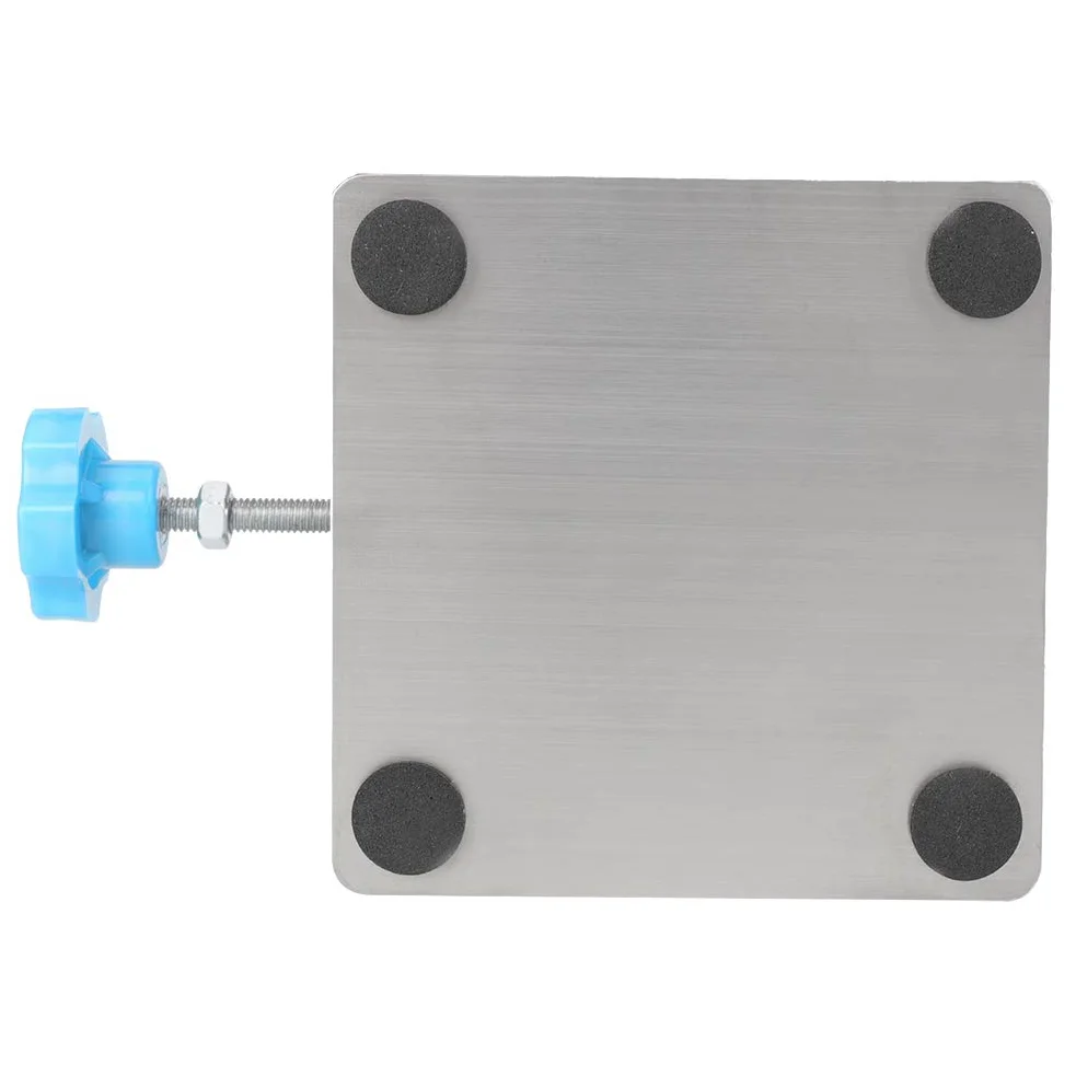 Plataforma de elevación de acero inoxidable ajustable, herramienta experimental para trabajo, resistente, versátil, portátil, ideal para uso en laboratorio y taller, duradera y fiable