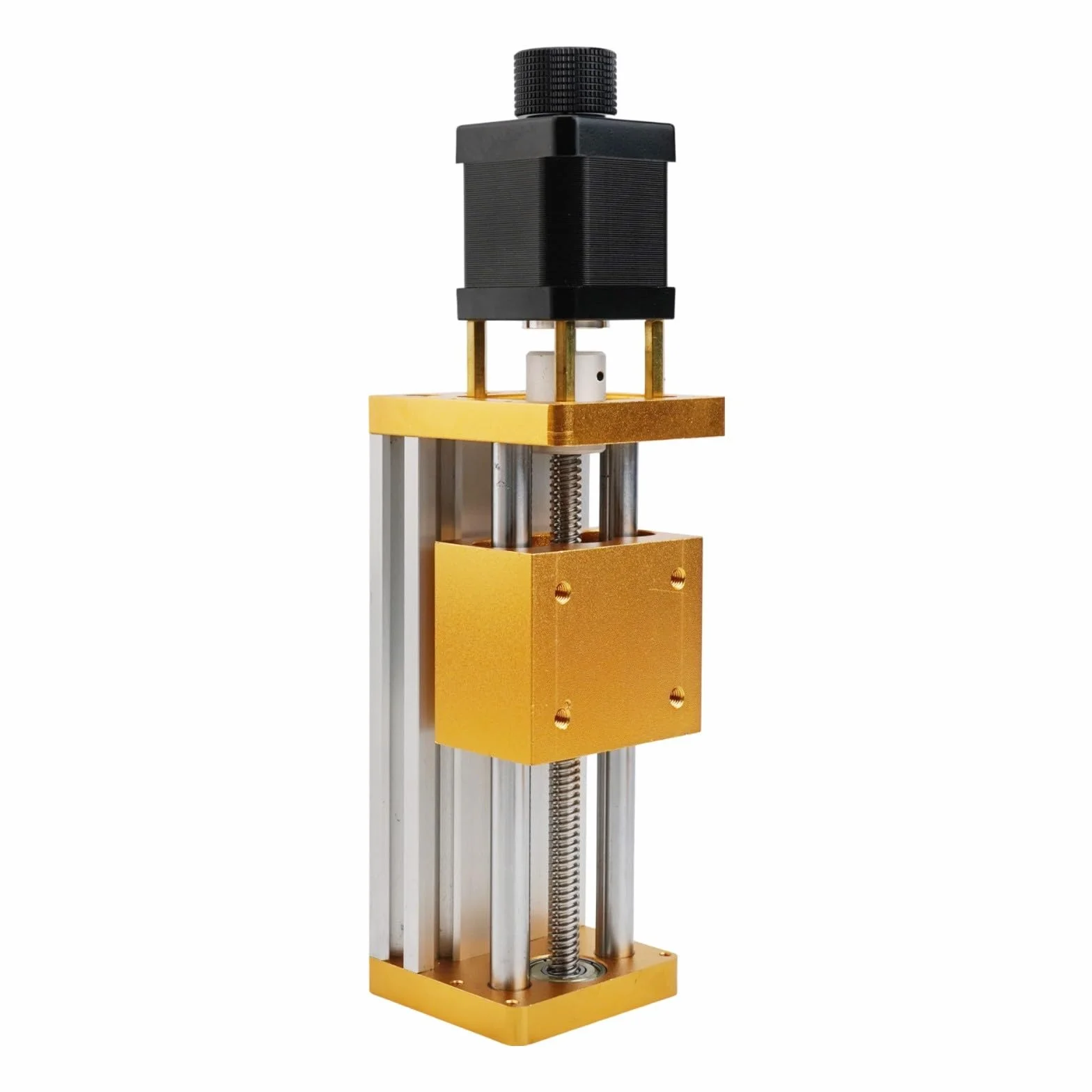 Etapa linear de aluminio de la diapositiva de Z con el tornillo de bola, viaje de los 85Mm para la máquina del CNC, sistema de alto movimiento de poco ruido,
