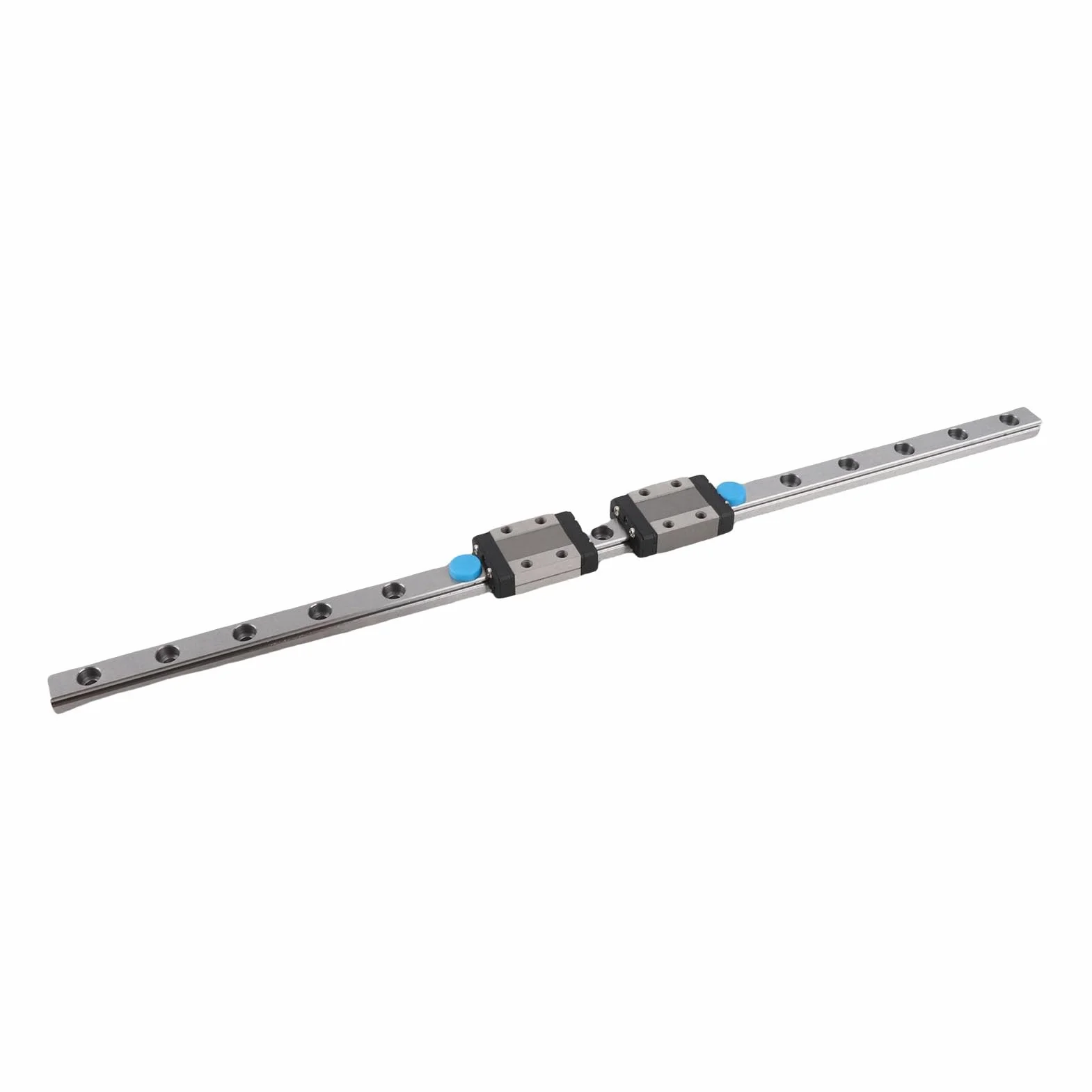 Carril de Guía Lineal MGN9B 300mm Acero para Cojinetes 2 Bloques Yunseity