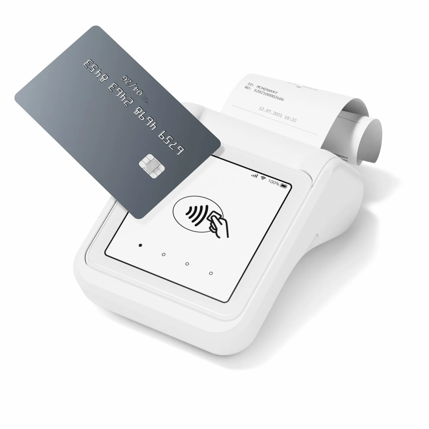 SUMUP Datáfono Solo con Impresora de Recibos Portátil - Terminal de Pago con Impresión Móvil