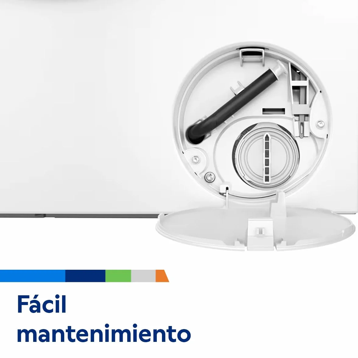 Balay Lavadora Libre Instalación 10 kg Programa Plancha Superrápido 15/30 min Silenciosa Blanco 3TS3107BD