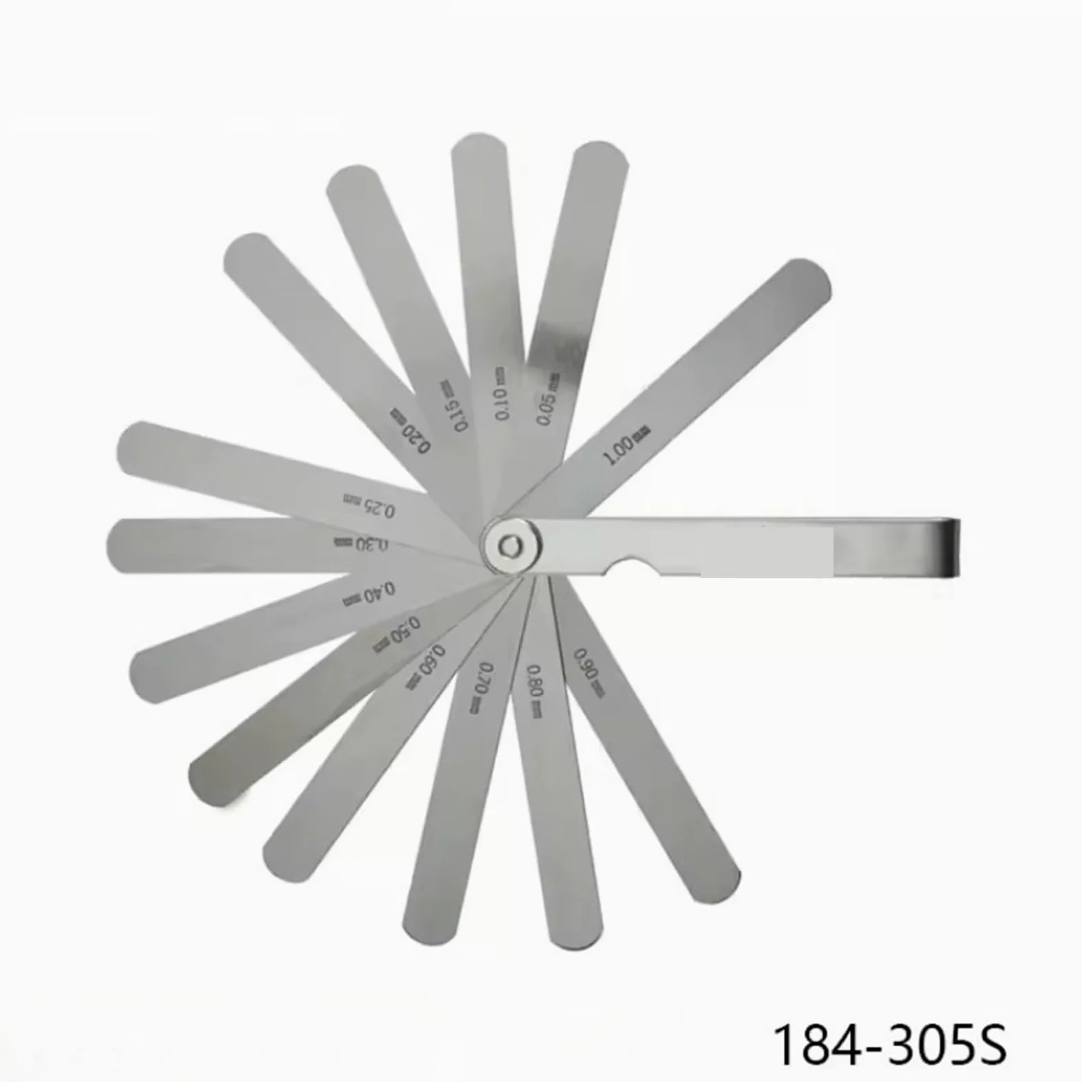 EDEDE Galgas de Espesor, Galgas de espesores 184-313S 184-303S 184-304S 184-305S 0,05-1 mm(184-305S)