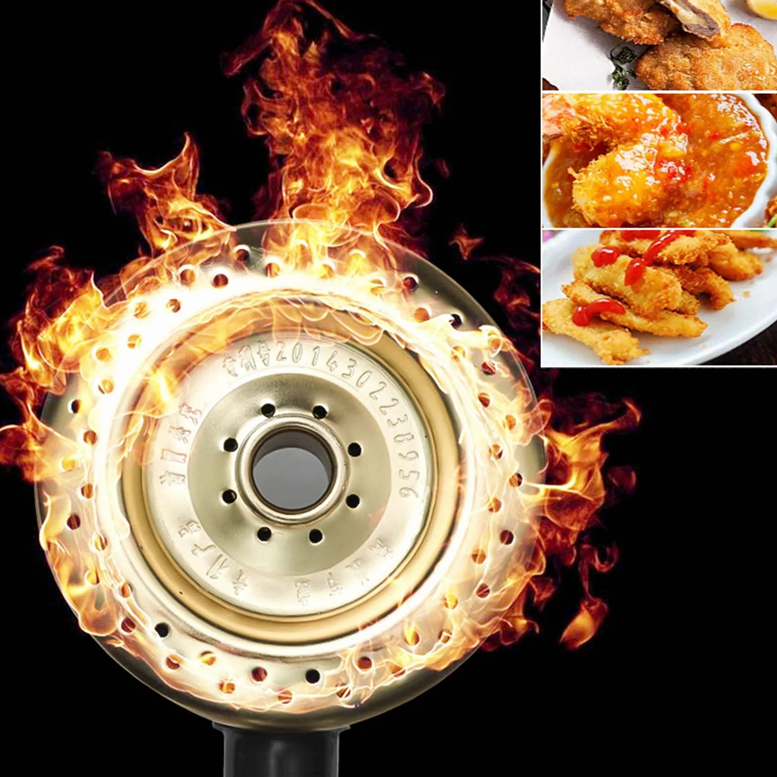 Freidora de Gas Comercial, freidora de Gas LPG para encimera, Acero Inoxidable, freidora Doble de Gran Capacidad de 22 l, con cestas extraíbles, Potencia de Fuego Ajustable, fácil de Limpia