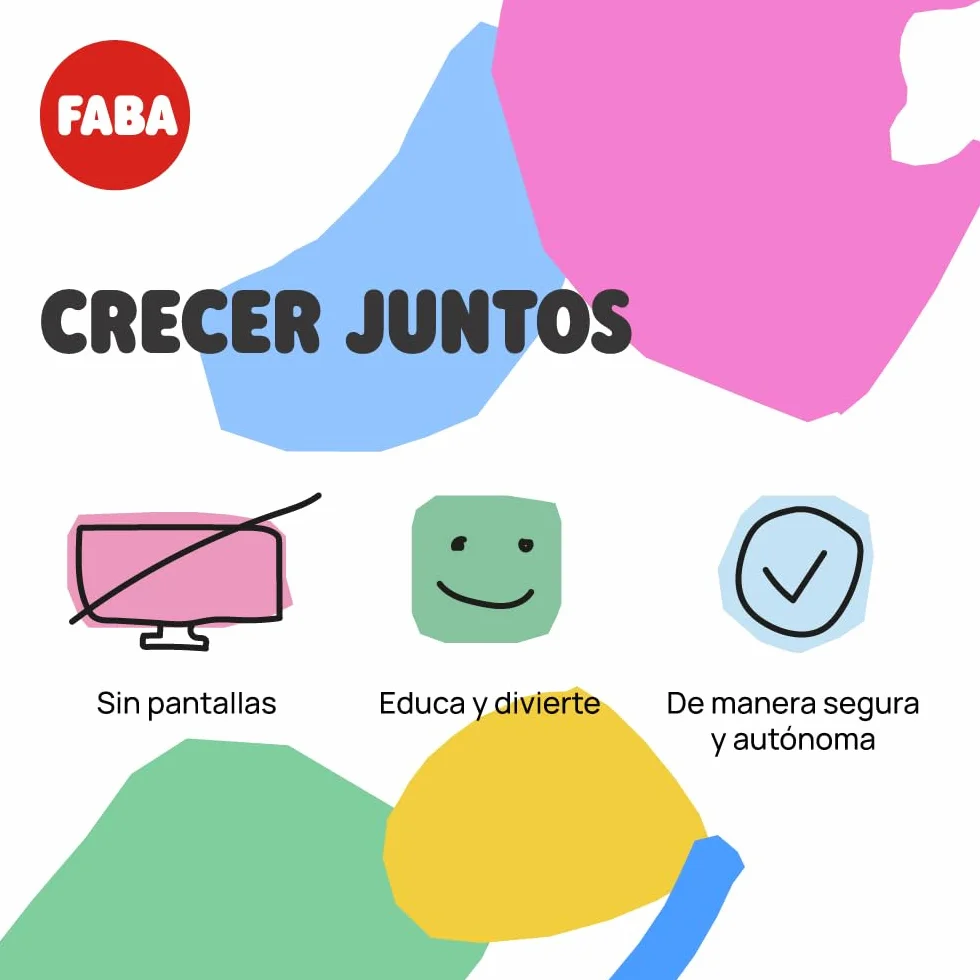 FABA Cuentacuentos para Niñas y Niños, Altavoz con ELE el Elefante, Juego Educativo, Español Desde 3 años