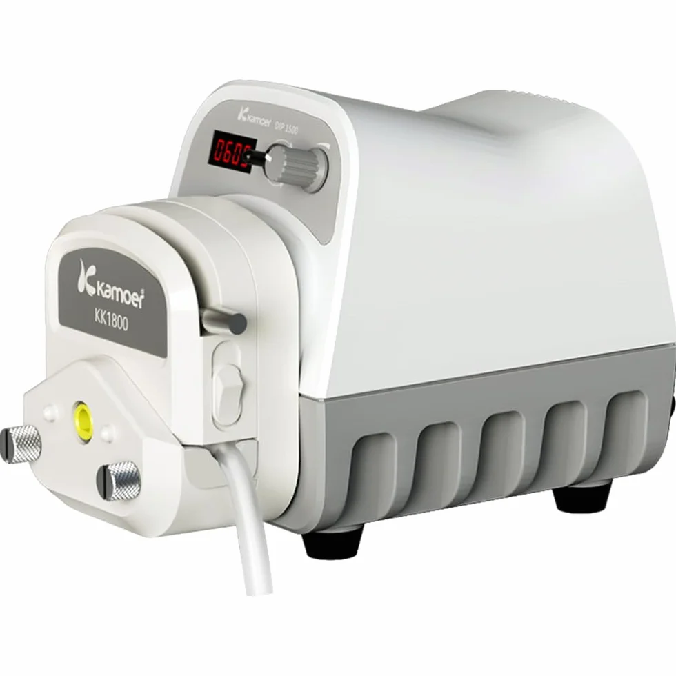 Kamoer DIP1500 V3 - Bomba de agua (24 V, 1500 ml/min, velocidad variable inteligente, 0,1 – 400 rpm, 3 rotores, pantalla LED, RS485, 7,9 x 11,1 mm)