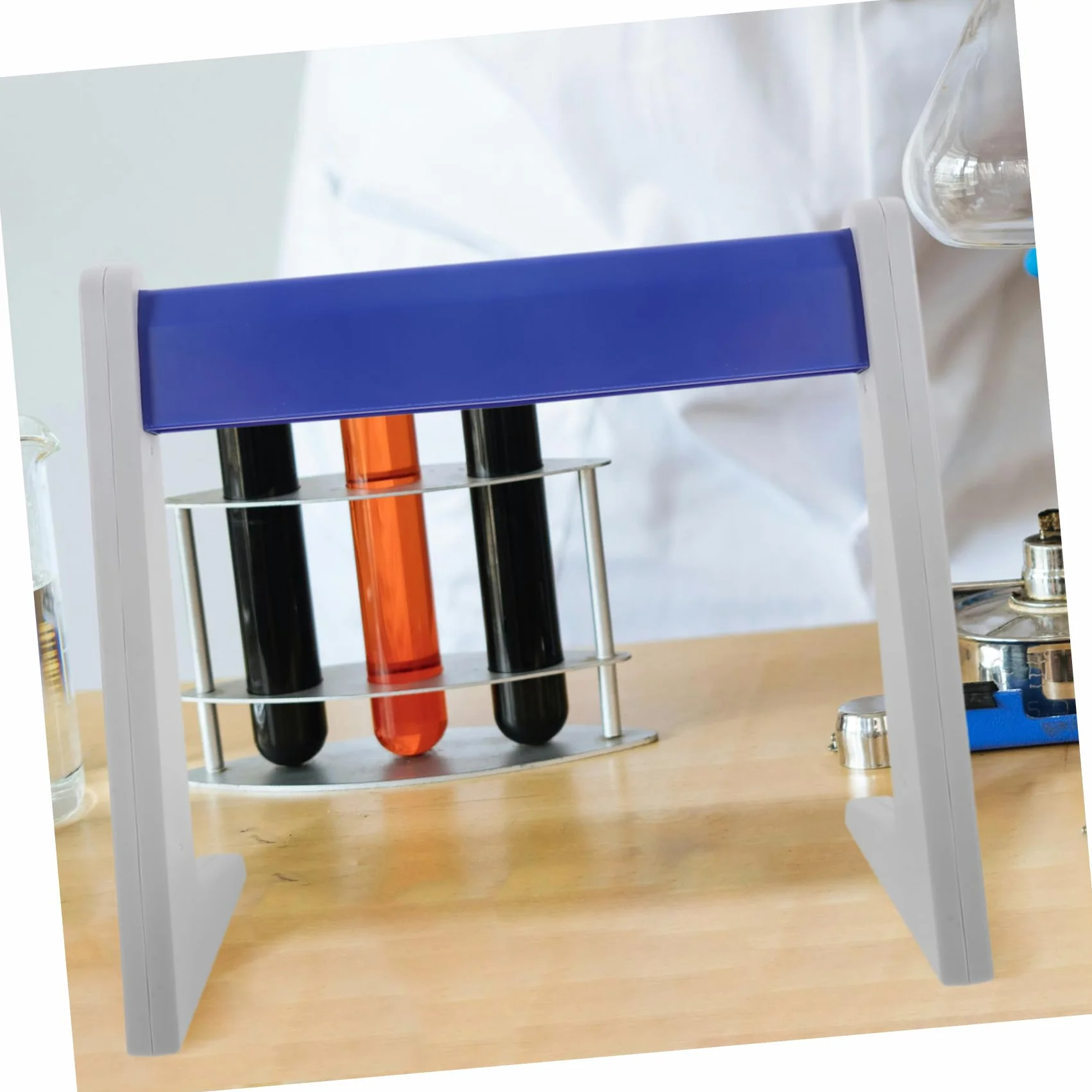 Soporte De Pipetas De Laboratorio De Plástico Organizador 3/4/5/6 Huecos Estación Trabajo