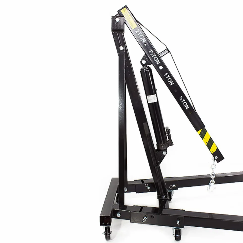Grúa hidráulica de carro plegable SOGI Z1-02 cabra capacidad 2000 Kg