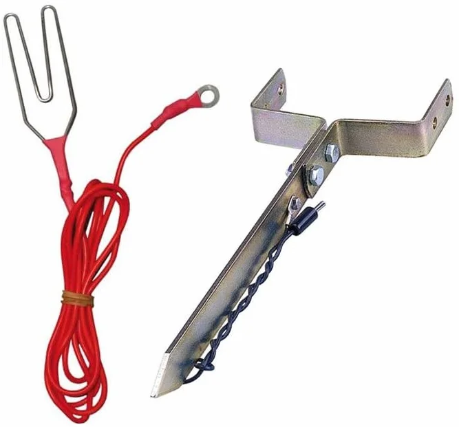 Pastor eléctrico con Placa SOLAR 5W Y Batería recargable de 12 V, Mod. ZAKO SOLAR PA133