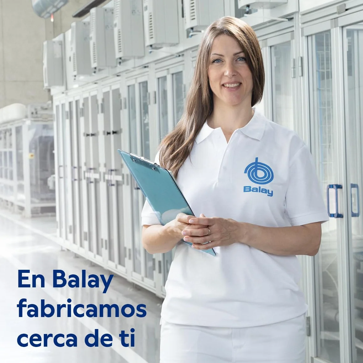 Balay Lavadora Libre Instalación 10 kg Programa Plancha Superrápido 15/30 min Silenciosa Blanco 3TS3107BD