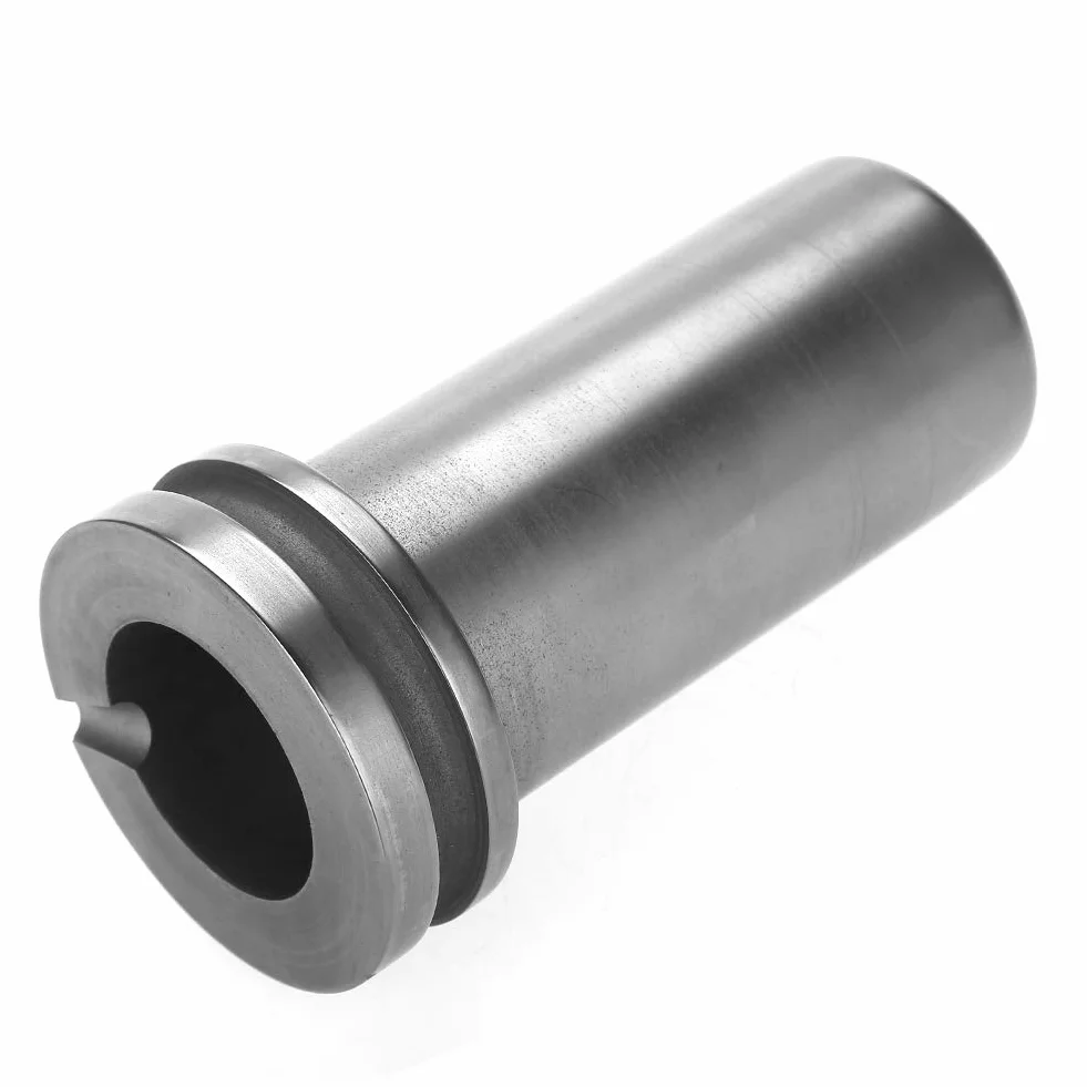 Crisol de grafito de alta pureza, 1 kg molde de lingote para fundición de joyería